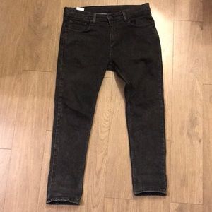 Faded Black Levi’s jeans